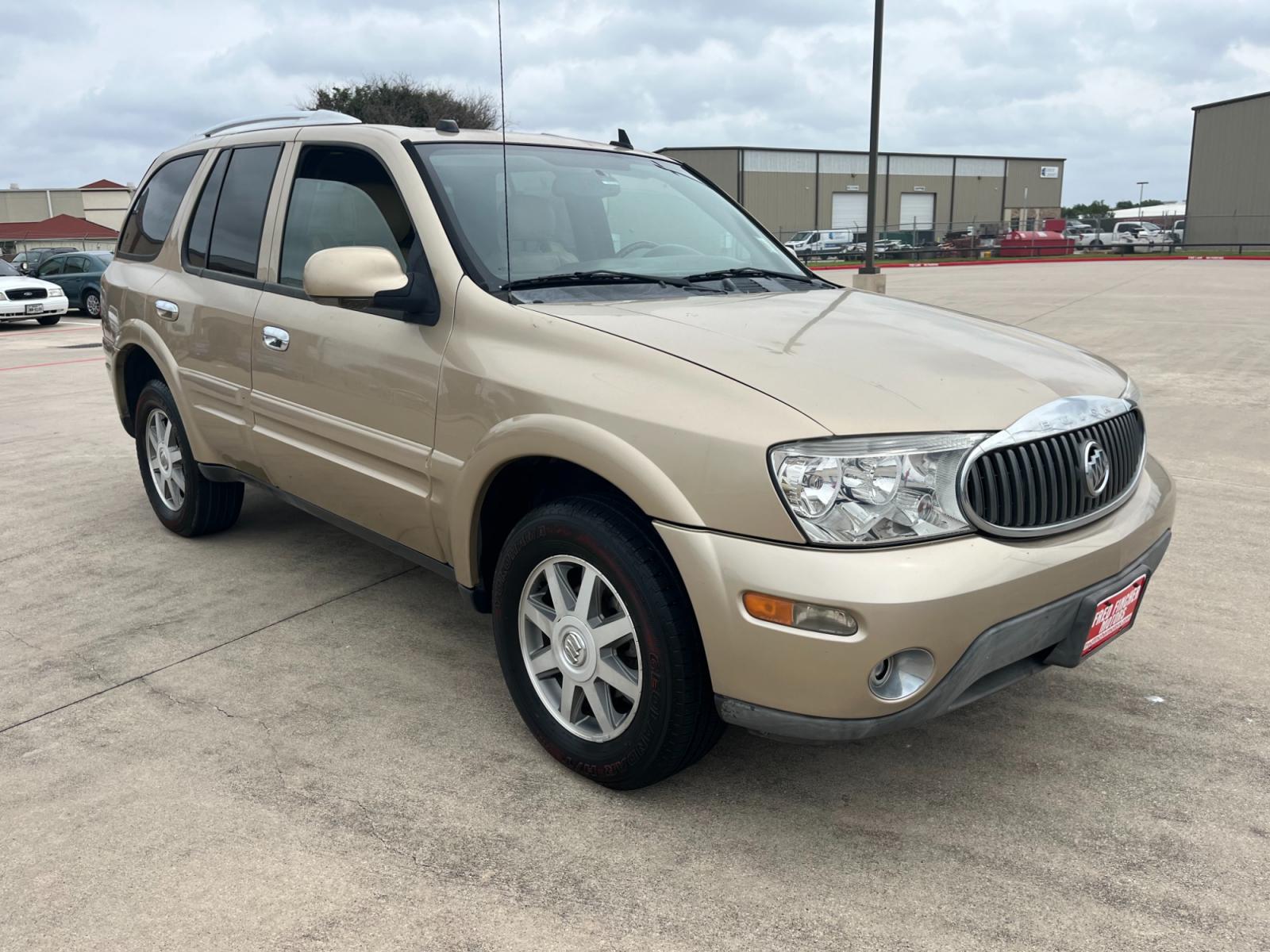 2007 GOLD /TAN Buick Rainier CXL (5GADS13S172) with an 4.2L L6 DOHC 24V engine, 4-Speed Automatic transmission, located at 14700 Tomball Parkway 249, Houston, TX, 77086, (281) 444-2200, 29.928619, -95.504074 - Photo #0
